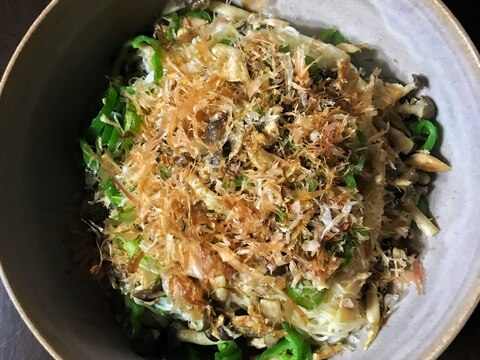 好きな野菜で☆そうめんチャンプルー